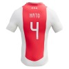 Original Trikotsatz Ajax Amsterdam Jorrel Hato 4 Heimtrikot 2024-25 Für Kinder